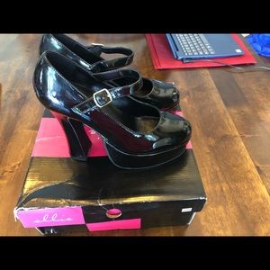 Ellie platform high heels